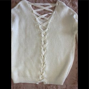 Knit sweater